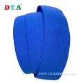 Polyester Knitted Colored 5 cm blue